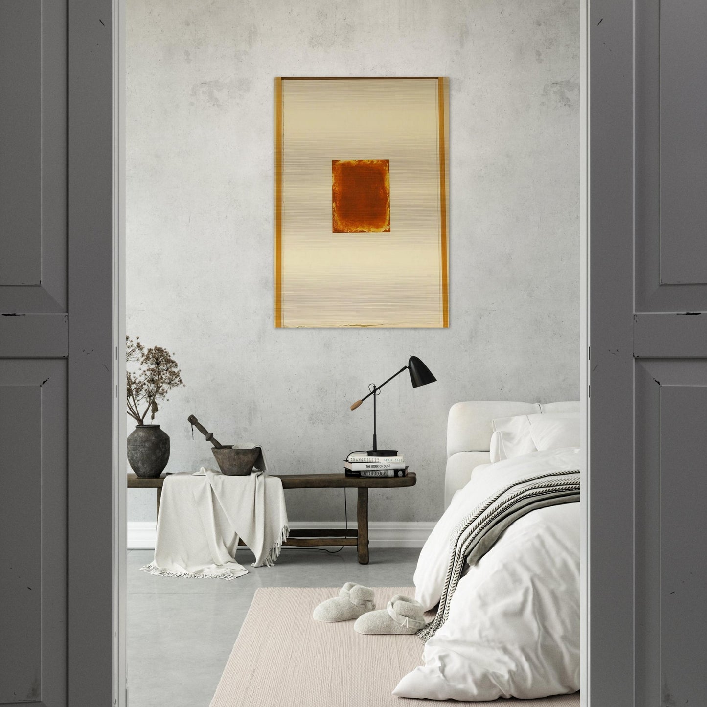 UNTITLED 1991 - Gotthard Graubner Brushed Aluminum Print - 70x100 cm / 28x40 inches | Gotthard Graubner Aluminum Print | Gotthard Graubner Prints