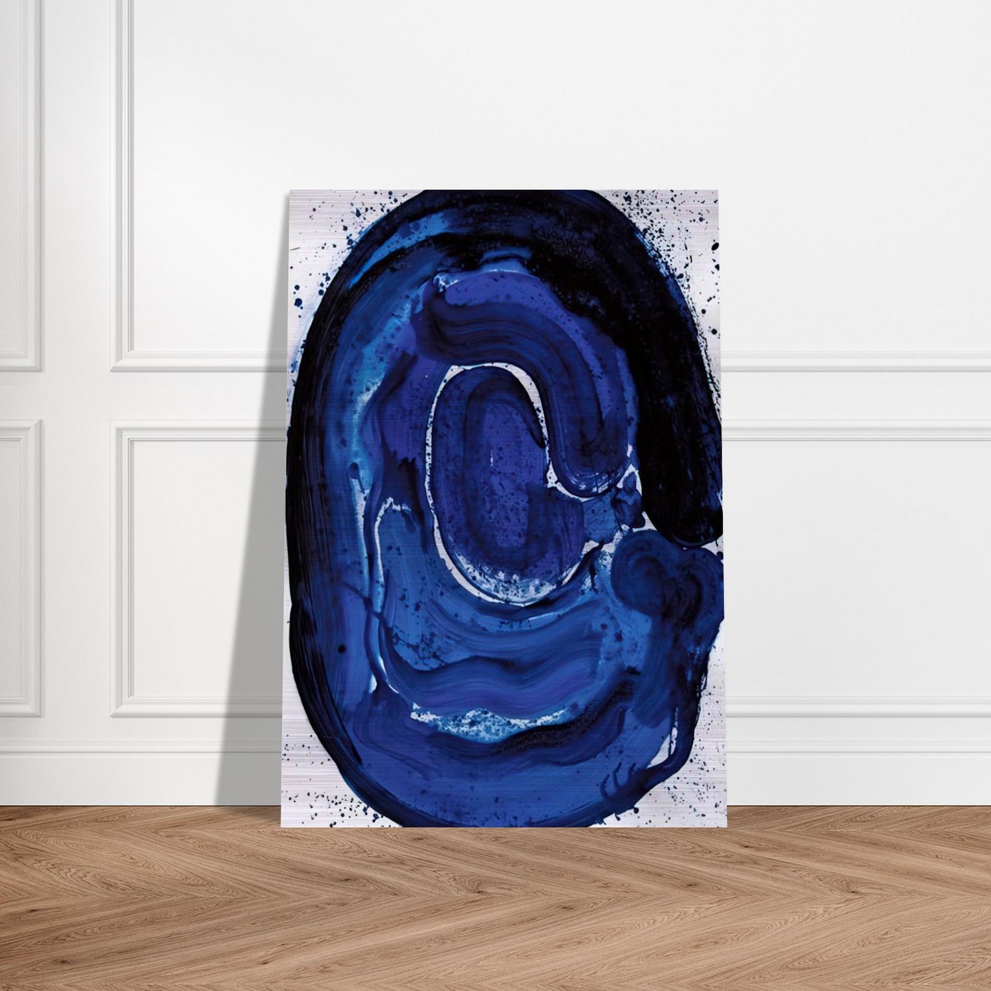 Untitled  SF 84-045  - Sam Francis Brushed Aluminum Print - 70x100 cm / 28x40 inches | Sam Francis Aluminum Print | Sam Francis Prints