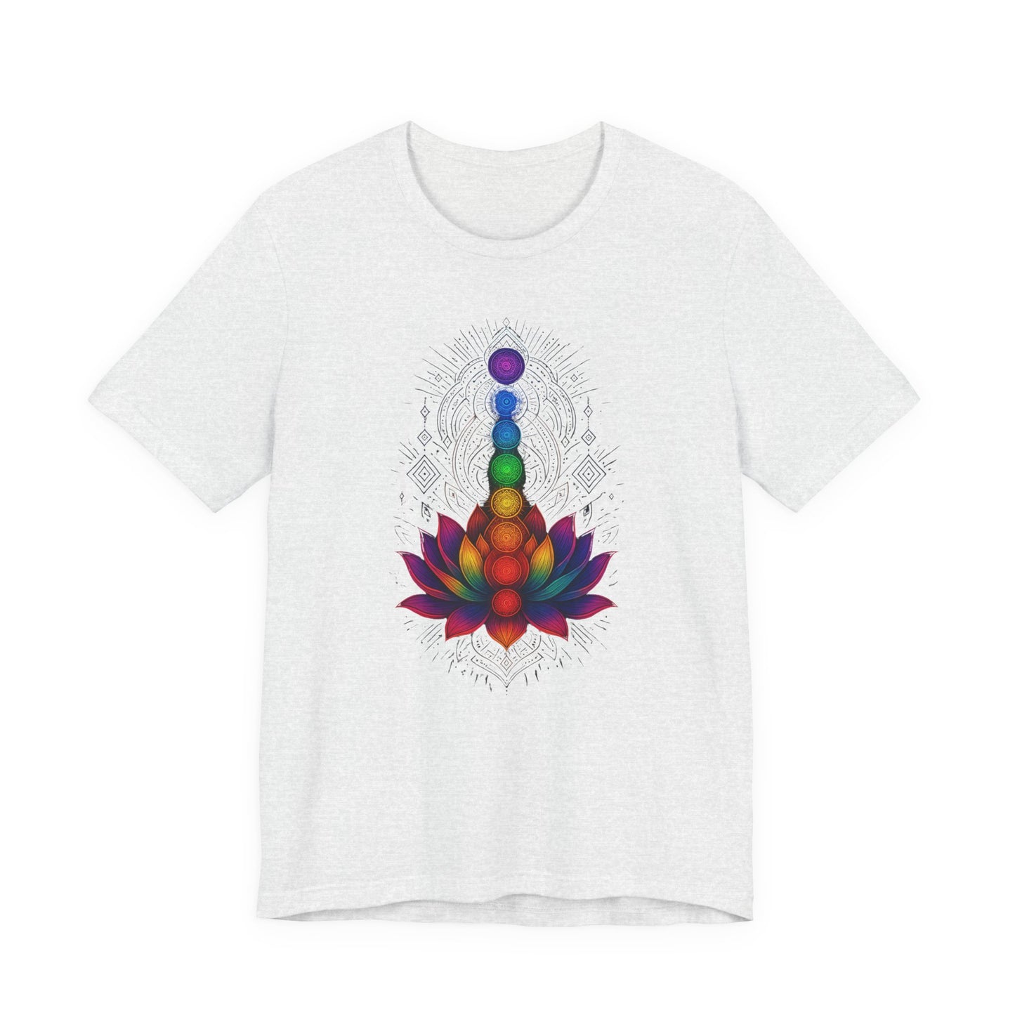 Amante del yoga espiritual de la flor de loto del chakra
