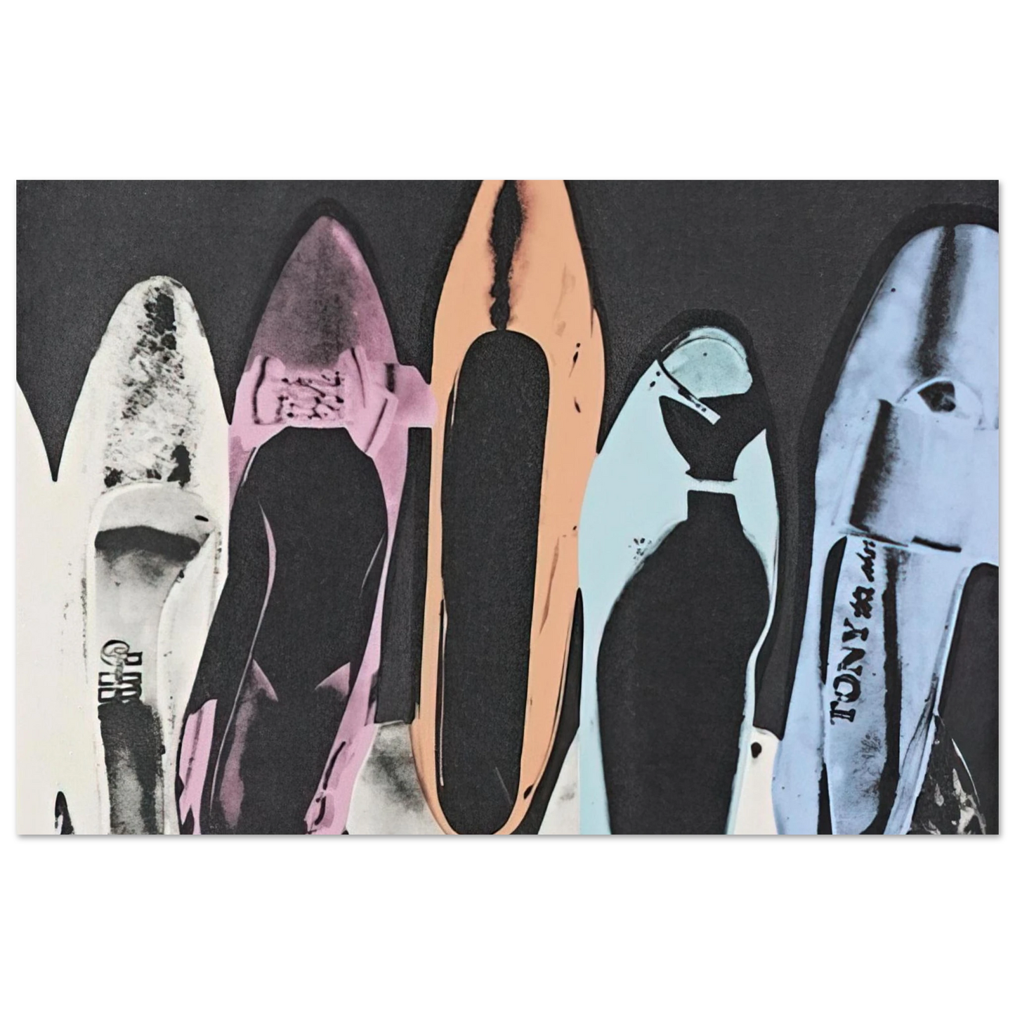 Andy Warhol - Diamond Dust Shoes Fine Art Poster