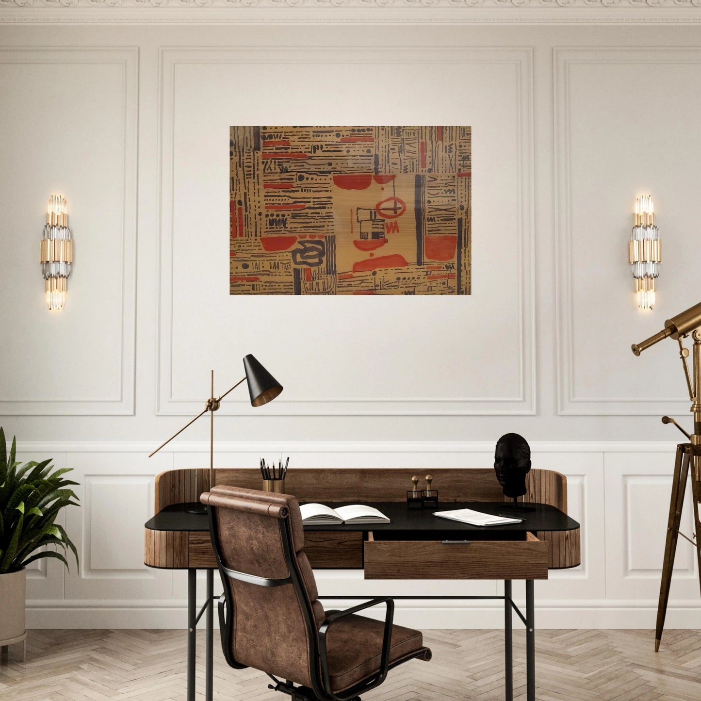 L-11 - 1950 - Bice Lazzari Brushed Aluminum Print - 70x100 cm / 28x40 inches | Bice Lazzari Aluminum Print | Bice Lazzari Prints