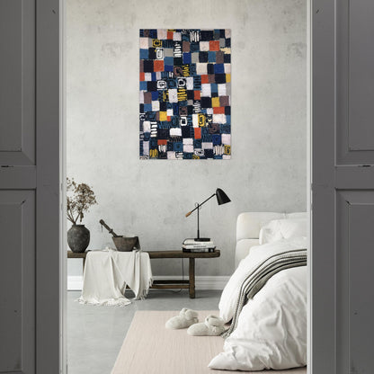 Untitled from Little Image series - Lee Krasner Brushed Aluminum Print - 70x100 cm / 28x40 inches | Lee Krasner Aluminum Print | Lee Krasner Prints