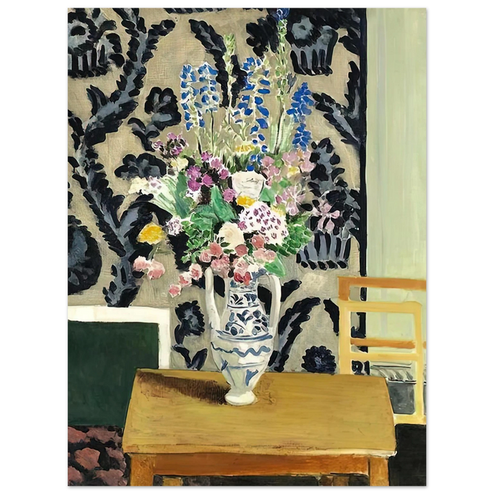 Henri Matisse - BOUQUET DE FLEURS POUR LE QUATORZE JUILLET 1919  75x100 cm / 30x40inches Fine Art Poster