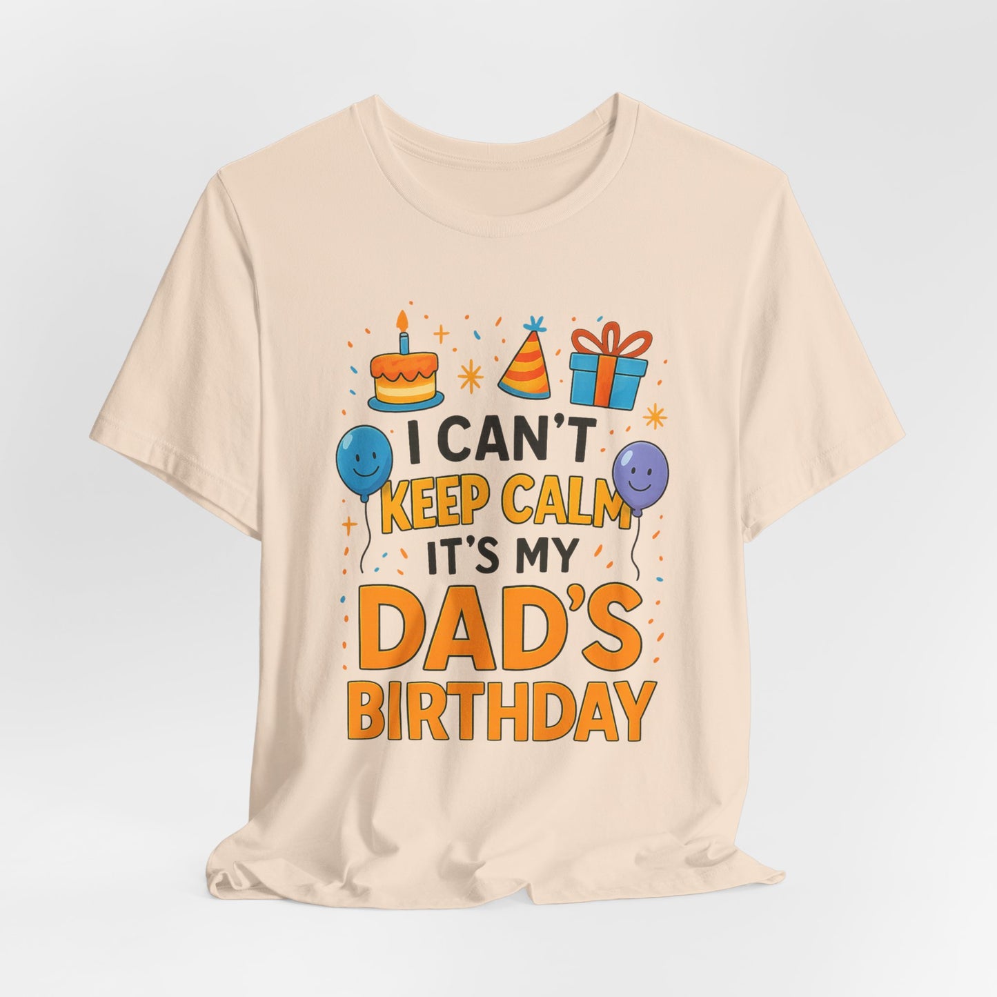 Regalo de cumpleaños para papá No puedo mantener la calma Es el cumpleaños de mi papá Feliz padre