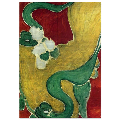 THE RACAILLE CHAIR 1946 - Henri Matisse Brushed Aluminum Print - 70x100 cm / 28x40 inches | Henri Matisse Aluminum Print | Henri Matisse Prints