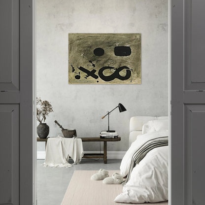 Figure Eight - 1967 - Adolph Gottlieb Brushed Aluminum Print - 70x100 cm / 28x40 inches | Adolph Gottlieb Aluminum Print | Adolph Gottlieb Prints