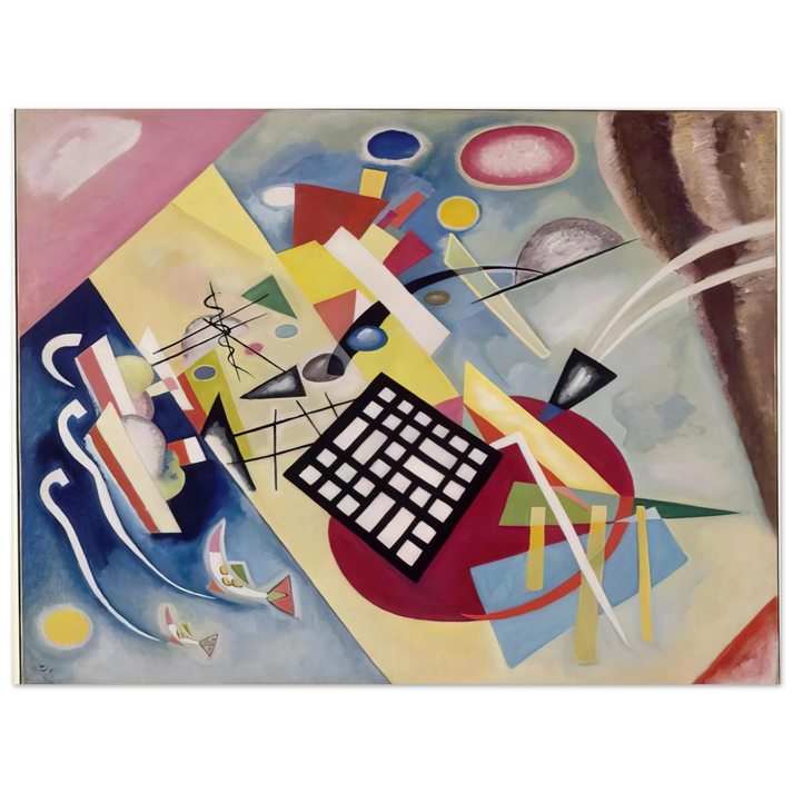 Wassily Kandinsky - BLACK FRAME 1922  75x100 cm / 30x40inches Fine Art Poster