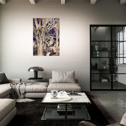 Solitude - Maxfield Parrish Brushed Aluminum Print - 70x100 cm / 28x40 inches | Maxfield Parrish Aluminum Print | Maxfield Parrish Prints