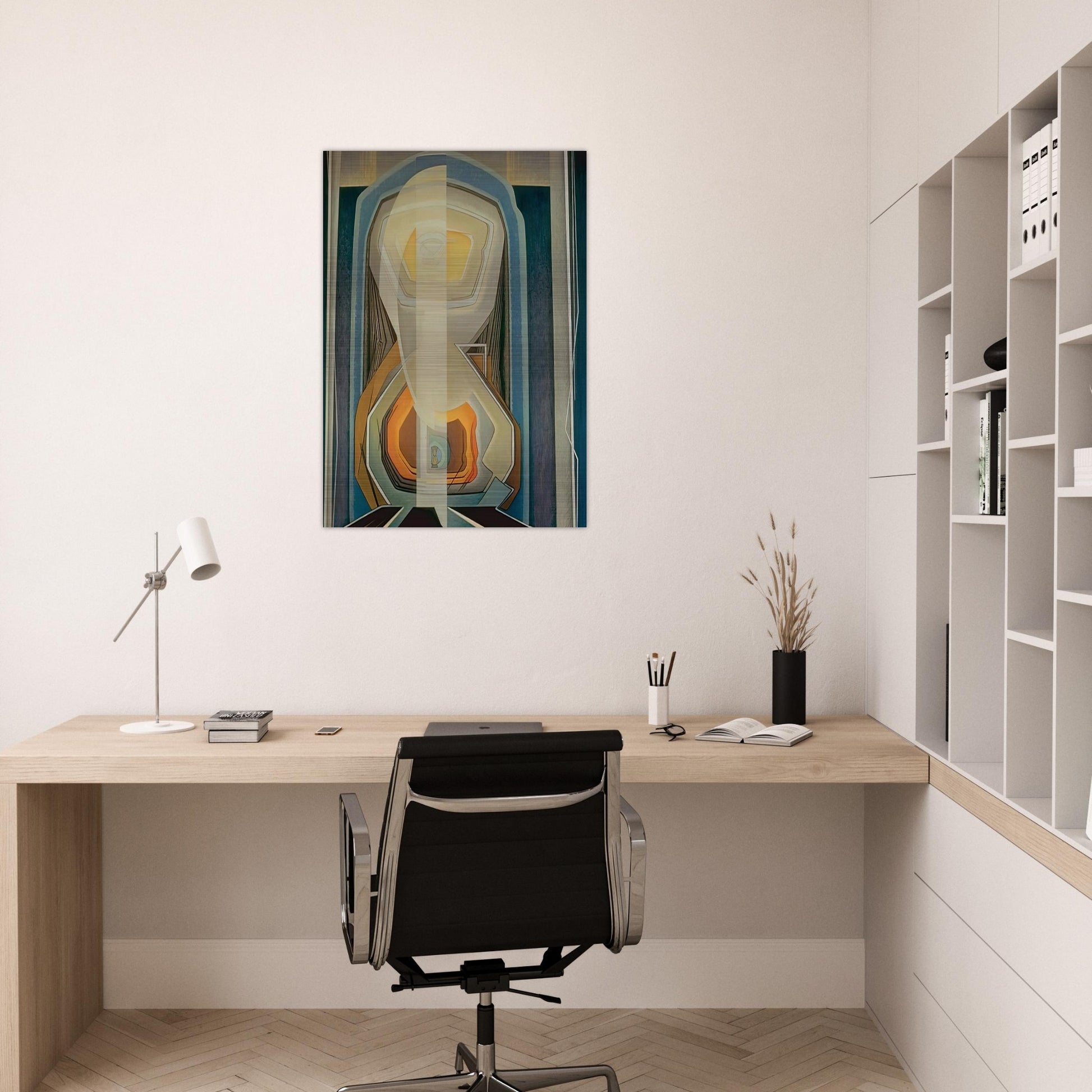 Abstract Painting #20 - 1942 - Lawren Harris Brushed Aluminum Print - 70x100 cm / 28x40 inches | Lawren Harris Aluminum Print | Lawren Harris Prints