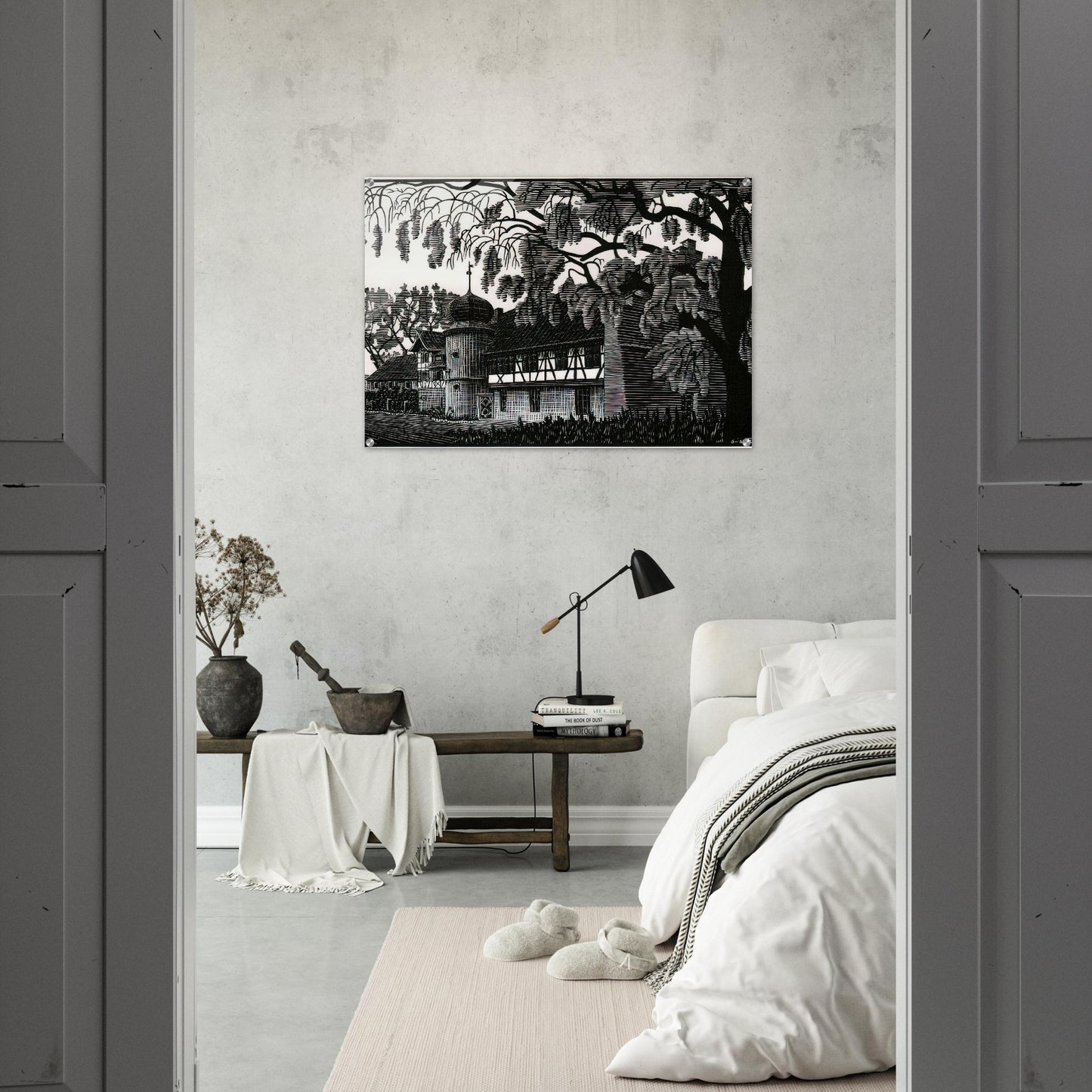 ESCHER (12) - MC Escher Acrylic Print - 70x100 cm / 28x40″ inches | MC Escher Wall Art | MC Escher Prints