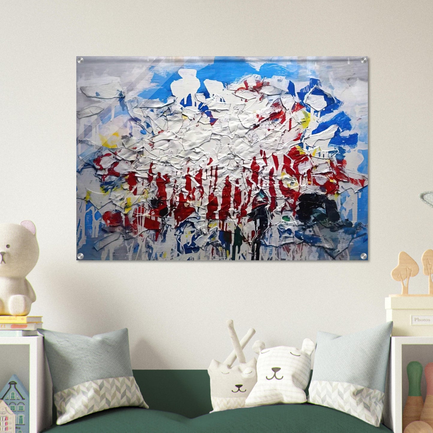 Untitled - 1958 - Robert Goodnough Acrylic Print - 70x100 cm / 28x40″ inches