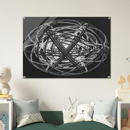 CONCENTRIC RINDS - MC Escher Acrylic Print - 70x100 cm / 28x40″ inches | Maurits Cornelis Escher Prints