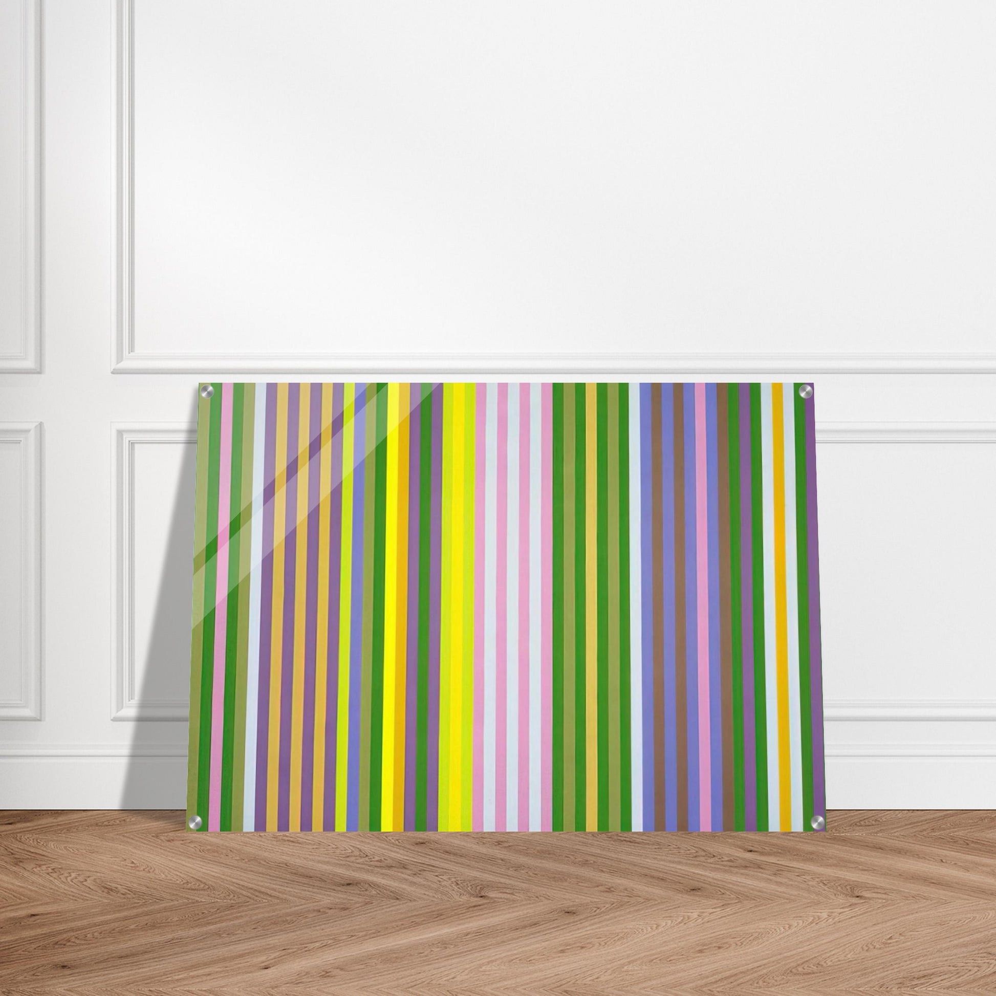 Zebra - 1969 - Gene Davis Acrylic Print - 70x100 cm / 28x40″ inches