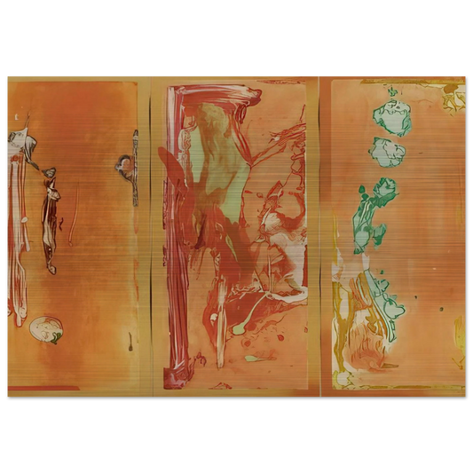 Gateway - 1988 - Helen Frankenthaler Brushed Aluminum Print - 70x100 cm / 28x40 inches | Helen Frankenthaler Aluminum Print | Helen Frankenthaler Prints