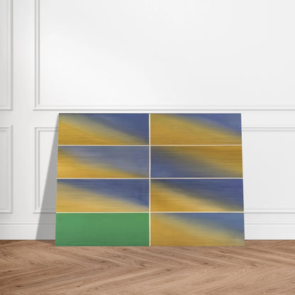 Cambridge Green - 1968 - Mark Lancaster Brushed Aluminum Print - 70x100 cm / 28x40 inches | Mark Lancaster Aluminum Print | Mark Lancaster Prints