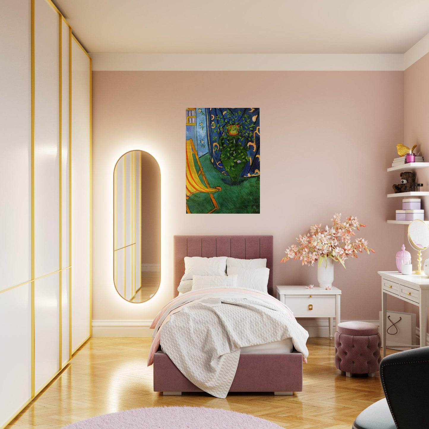 CORNER OF THE ARTIST S STUDIO 1912 - Henri Matisse Brushed Aluminum Print - 70x100 cm / 28x40 inches | Henri Matisse Aluminum Print | Henri Matisse Prints