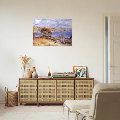 View at guernsey - Pierre-Auguste Renoir Brushed Aluminum Print - 70x100 cm / 28x40 inches | Pierre-Auguste Renoir Aluminum Print | Pierre-Auguste Renoir Prints