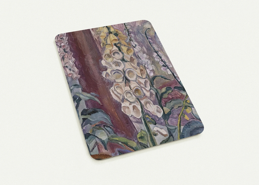 Foxgloves growing - 1929 By Grace Cossington Smith Pack of 10 Post Cards | Grace Cossington Smith Post Cards | A6 (10.5 x 14.8 cm) - 4.1 x 5.8 inches