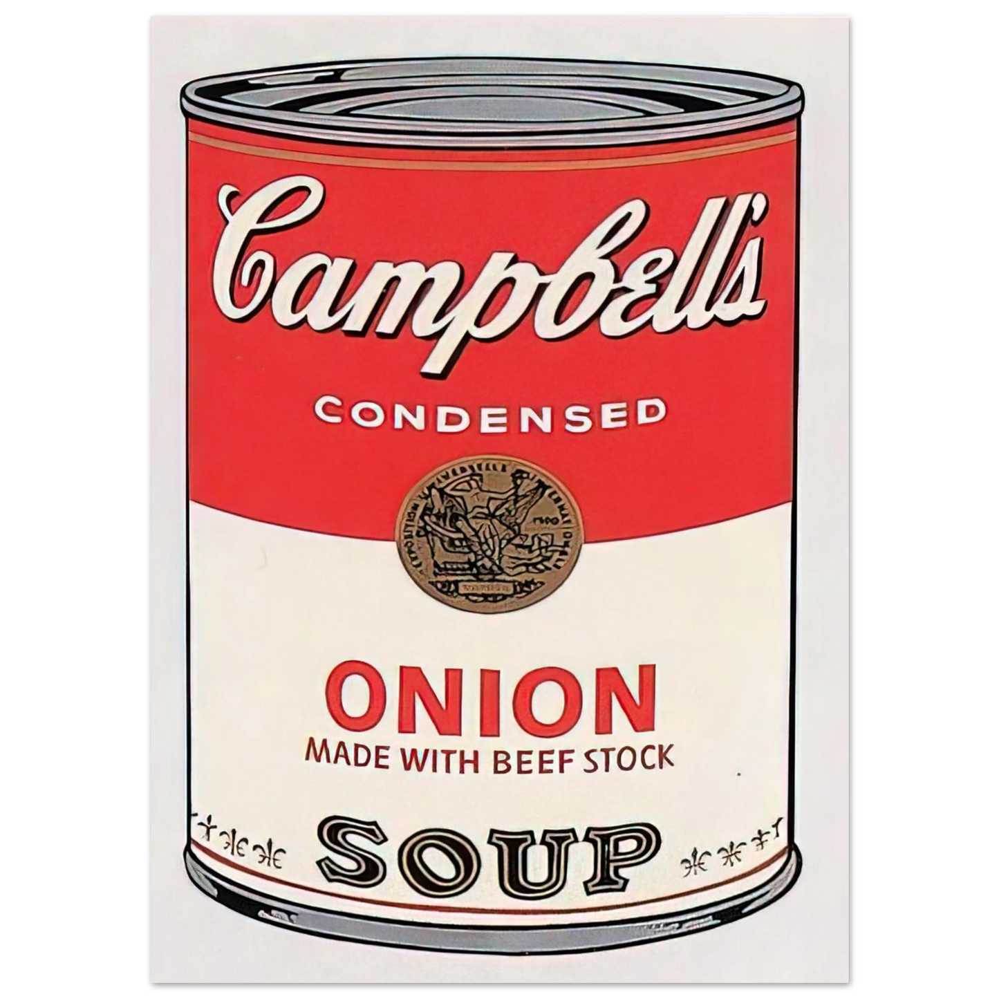 Andy Warhol - Campbell's Soup Can  onion  Fine Art Poster