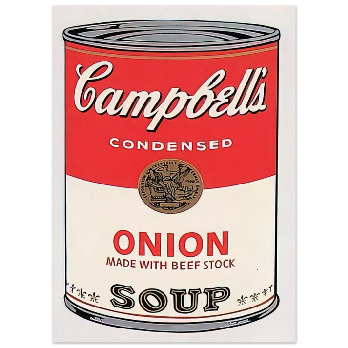 Andy Warhol - Campbell's Soup Can  onion  Fine Art Poster
