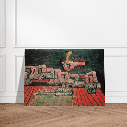 ROOM - Philip Guston Brushed Aluminum Print - 70x100 cm / 28x40 inches | Philip Guston Aluminum Print | Philip Guston Prints