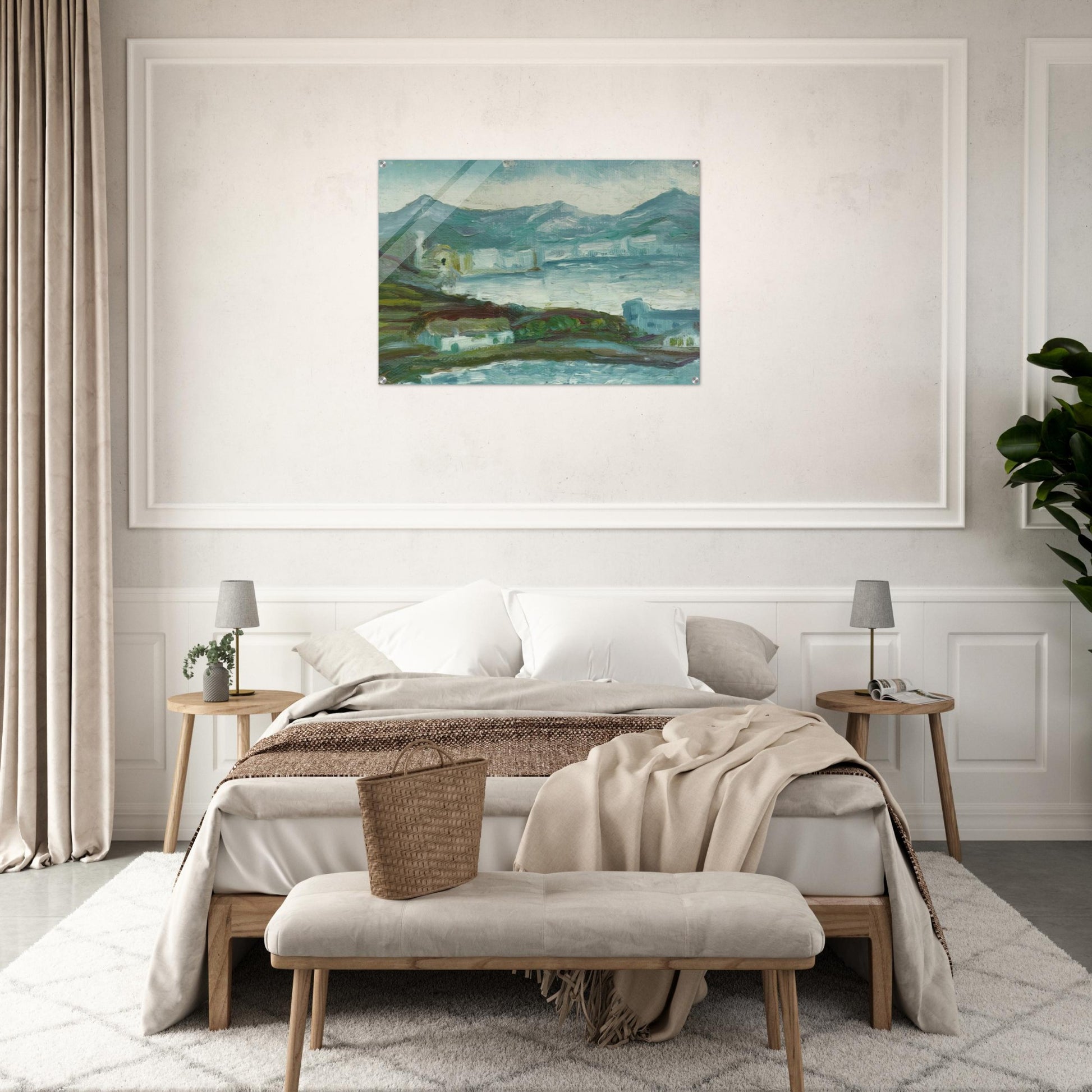 CADAQUES 2 - Salvador Dali Acrylic Print - 70x100 cm / 28x40″ inches