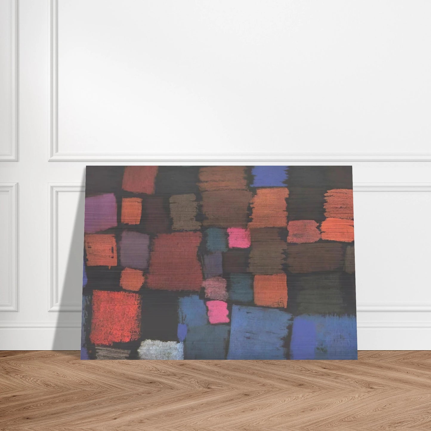 COMING TO BLOOM 1934 - Paul Klee Brushed Aluminum Print - 70x100 cm / 28x40 inches | Paul Klee Aluminum Print | Paul Klee Prints