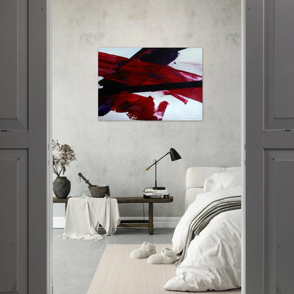 UNTITLED NR 2316 2006 - Luis Feito Brushed Aluminum Print - 70x100 cm / 28x40 inches | Luis Feito Aluminum Print | Luis Feito Prints