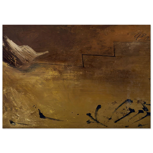 Sebastopol Autumn - 1961 - Hassel Smith Brushed Aluminum Print - 70x100 cm / 28x40 inches | Hassel Smith Aluminum Print | Hassel Smith Prints