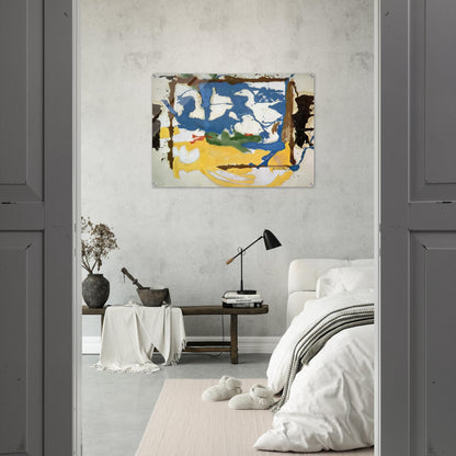 Swan Lake #2 - 1961 - Helen Frankenthaler Acrylic Print - 70x100 cm / 28x40″ inches