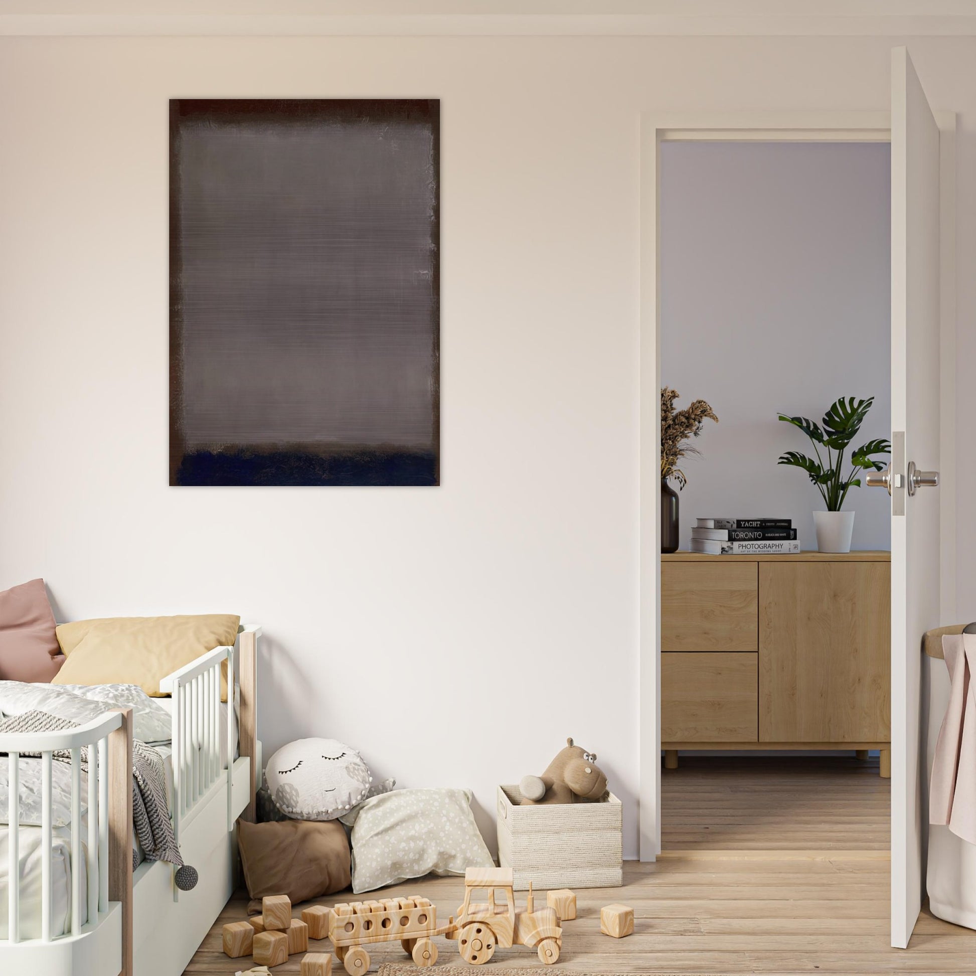 Lavender and Mulberry - 1959 - Mark Rothko Brushed Aluminum Print - 70x100 cm / 28x40 inches | Mark Rothko Aluminum Print | Mark Rothko Prints