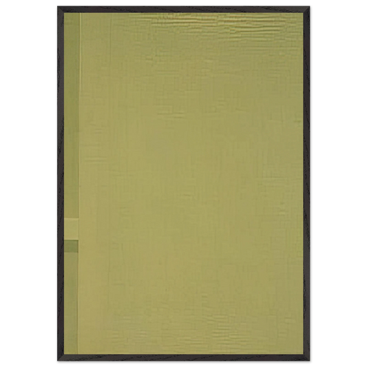 Tensione verticale al margine - 1969 - Antonio Calderara 70x100 cm / 28x40 inches Framed Art Print – Black Wooden Frame