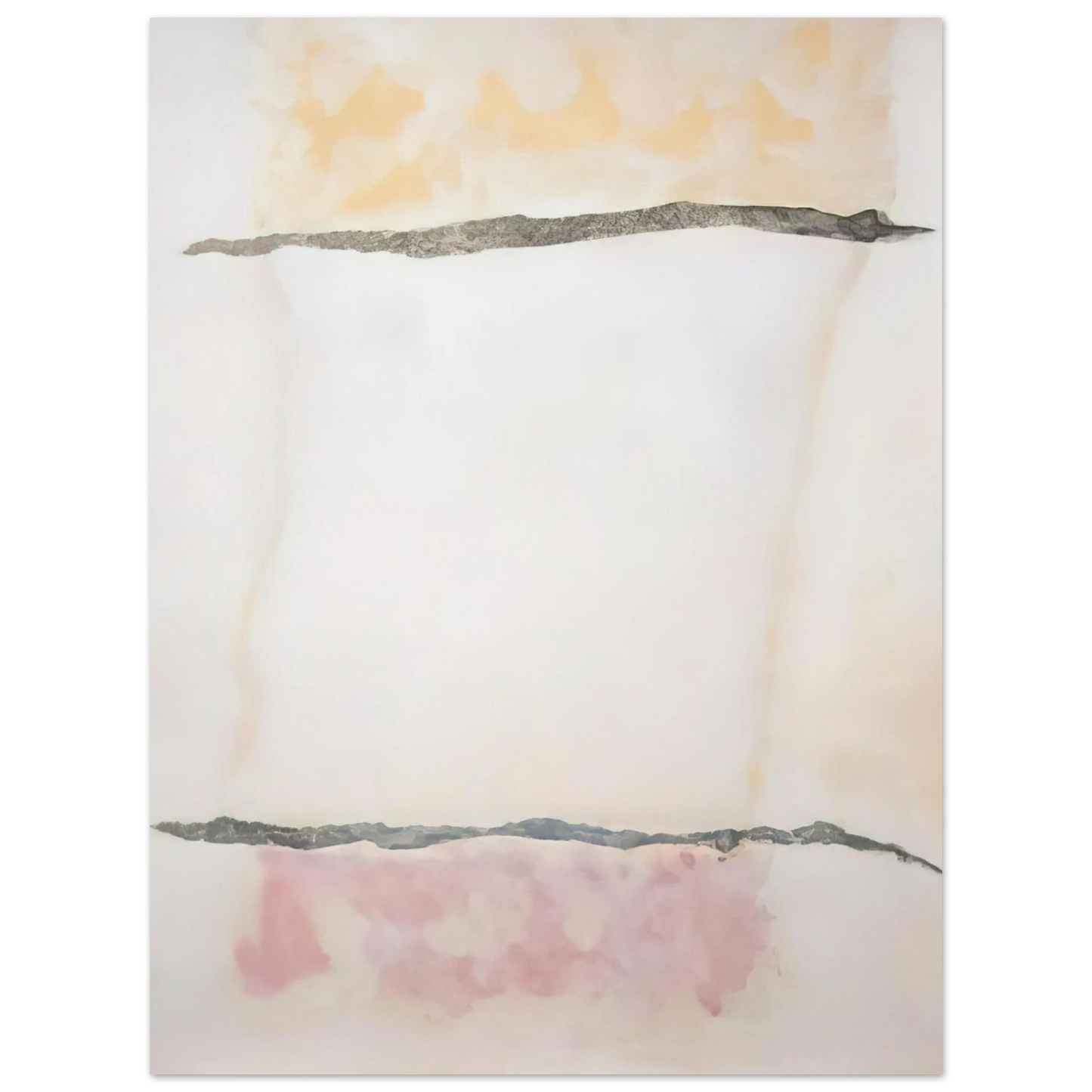 Theodoros Stamos - Infinity Field, Lefkada Series #3 - 1978  75x100 cm / 30x40inches Fine Art Poster