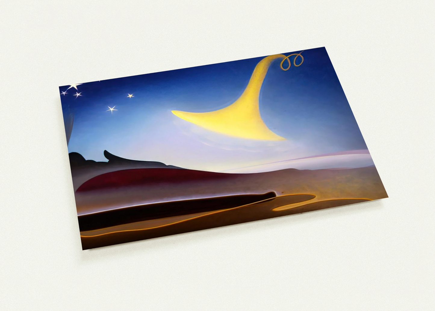 Awakening Memory of Father - 1943 By Agnes Lawrence Pelton Pack of 10 Post Cards | Agnes Lawrence Pelton Post Cards | A6 (10.5 x 14.8 cm) - 4.1 x 5.8 inches