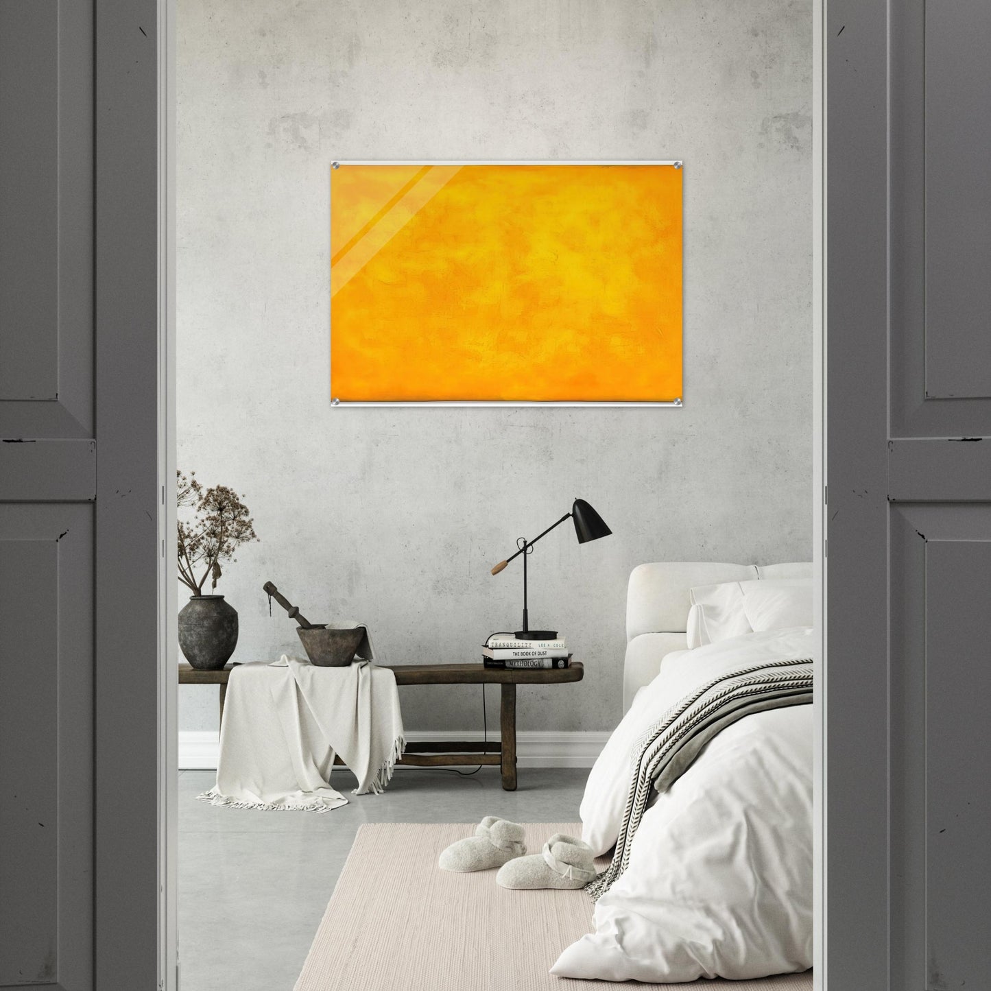 LE VENT DU SOLEIL 1996 - Gotthard Graubner Acrylic Print - 70x100 cm / 28x40″ inches | Gotthard Graubner Wall Art | Gotthard Graubner Prints