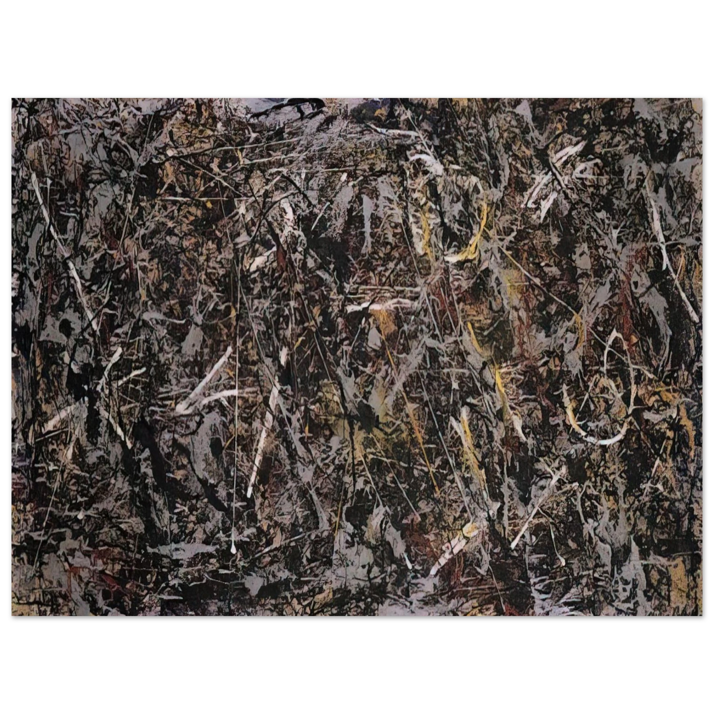Jackson Pollock - ALCHEMY 1947  75x100 cm / 30x40inches Fine Art Poster