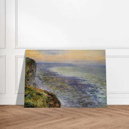 Seascape near Fecamp - claude monet Brushed Aluminum Print - 70x100 cm / 28x40 inches | claude monet Aluminum Print | claude monet Prints