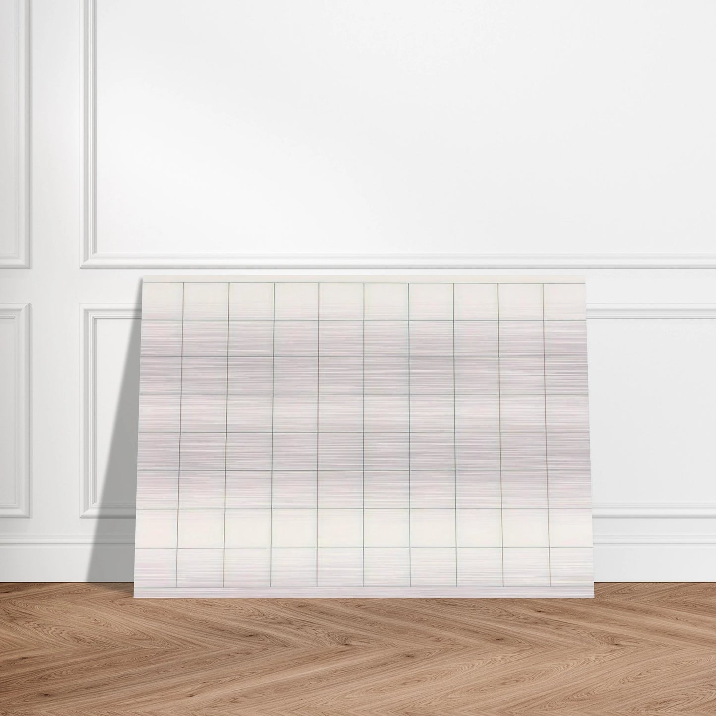 On a clear day, #1 - Agnes Martin Brushed Aluminum Print - 70x100 cm / 28x40 inches | Agnes Martin Aluminum Print | Agnes Martin Prints