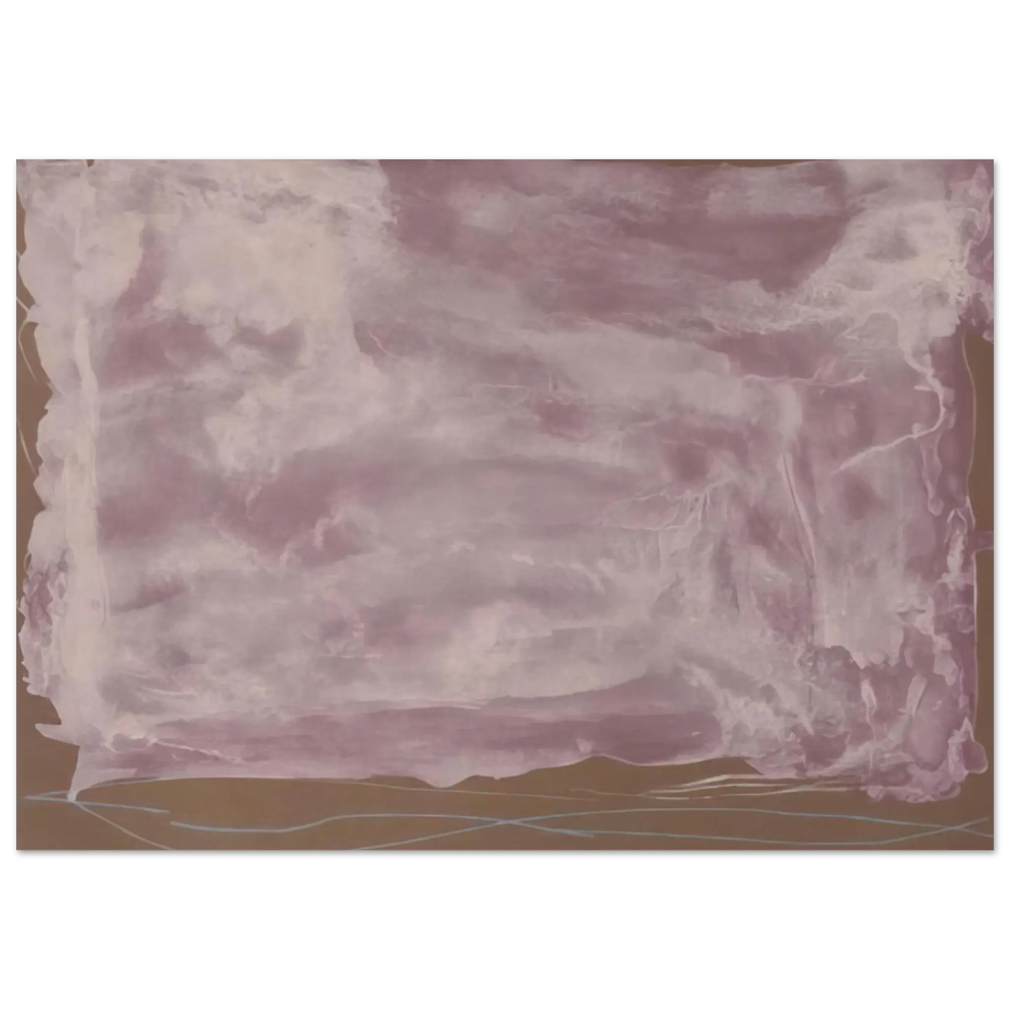 Helen Frankenthaler - Soho Dreams - 1987 Wall art - 45x60 cm / 18x24 Inches - Fine Art Poster - -