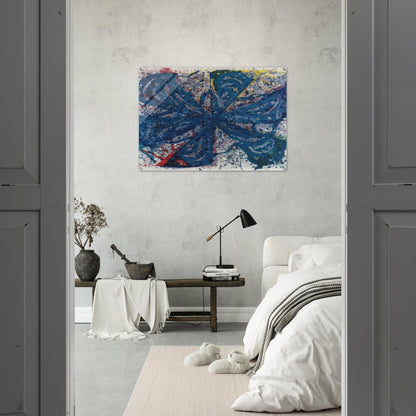 Untitled  L. L233; G. 820  - Sam Francis Acrylic Print - 70x100 cm / 28x40″ inches