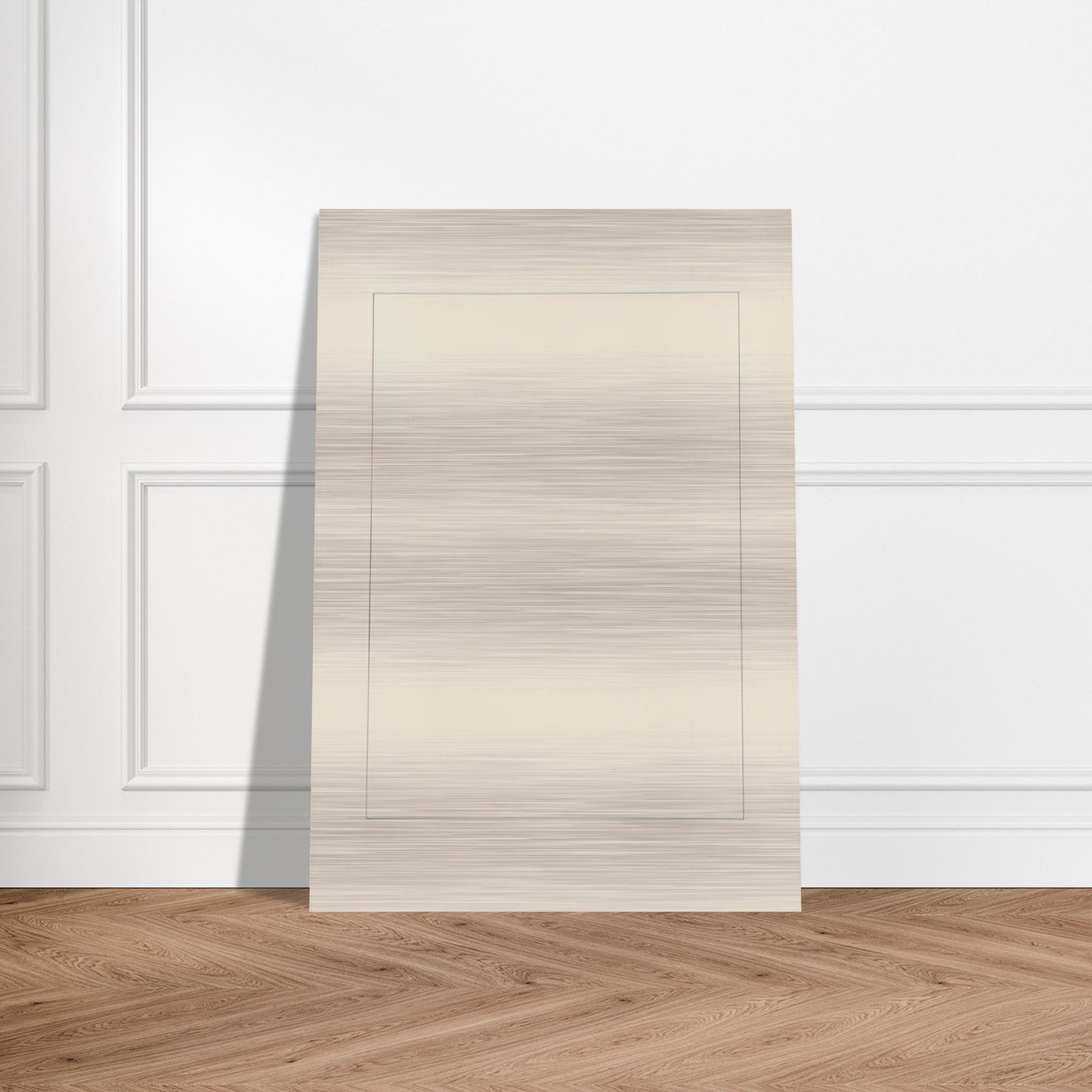 104 PERIMETER SERIES - Robert Mangold Brushed Aluminum Print - 70x100 cm / 28x40 inches | Robert Mangold Aluminum Print | Robert Mangold Prints