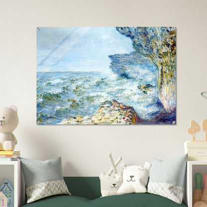 The Sea at Fecamp - claude monet Acrylic Print - 70x100 cm / 28x40″ inches