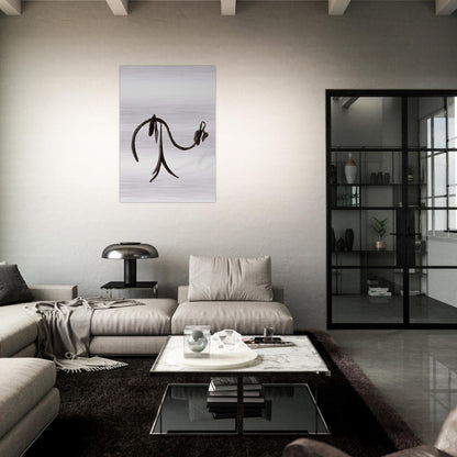 THE VINE 1944 - Alexander Calder Brushed Aluminum Print - 70x100 cm / 28x40 inches | Alexander Calder Aluminum Print | Alexander Calder Prints