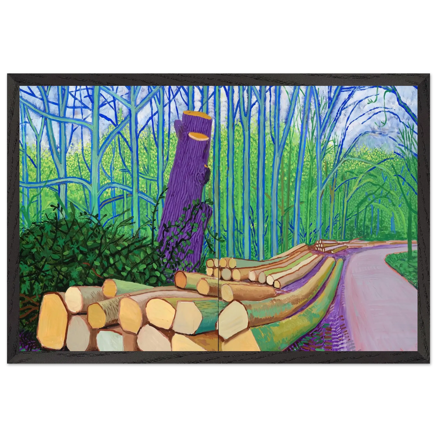 David Hockney - David Hockney Wall art - 30x40 cm / 12x16 Inches - Fine Art Poster - -
