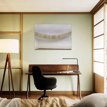 Little Train - Mira Schendel Brushed Aluminum Print - 70x100 cm / 28x40 inches | Mira Schendel Aluminum Print | Mira Schendel Prints