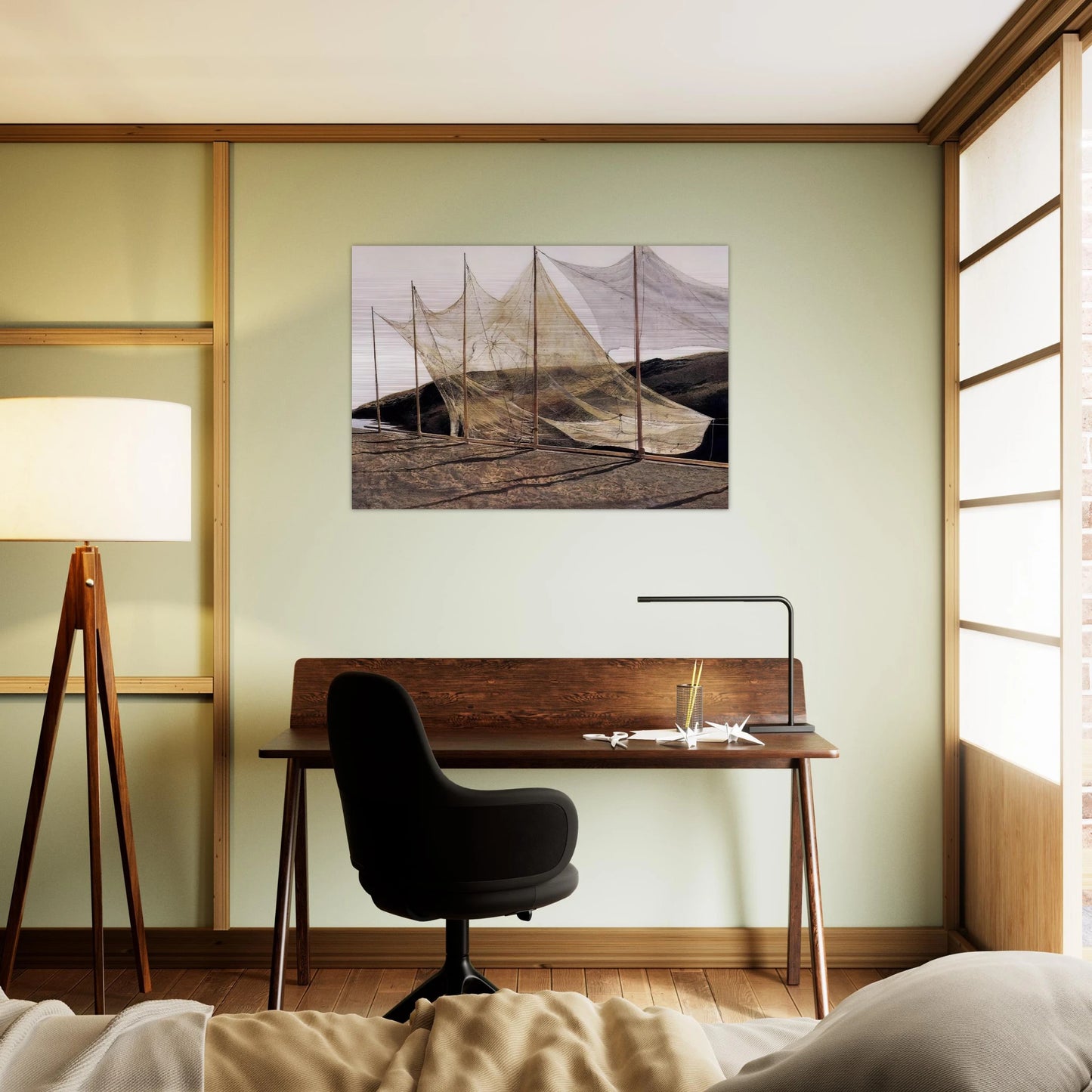 PENTECOST 1989 - Andrew Wyeth Brushed Aluminum Print - 70x100 cm / 28x40 inches | Andrew Wyeth Aluminum Print | Andrew Wyeth Prints