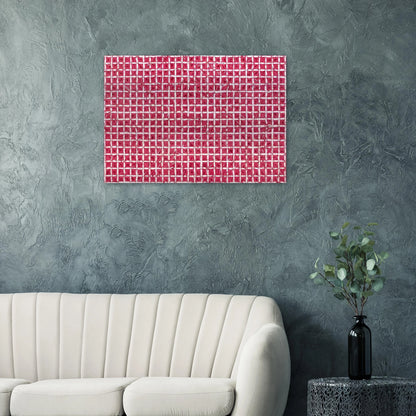 Tabula - 1976 - Simon Hantai Brushed Aluminum Print - 70x100 cm / 28x40 inches | Simon Hantai Aluminum Print | Simon Hantai Prints