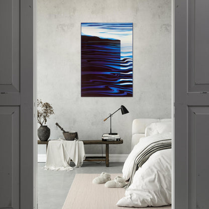 Reflections - Eyvind Earle Brushed Aluminum Print - 70x100 cm / 28x40 inches | Eyvind Earle Aluminum Print | Eyvind Earle Prints
