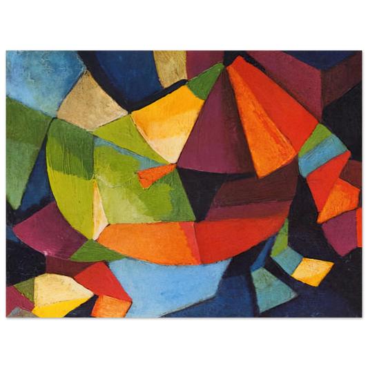 Morgan Russell - Synchromy - 1916  75x100 cm / 30x40inches Fine Art Poster