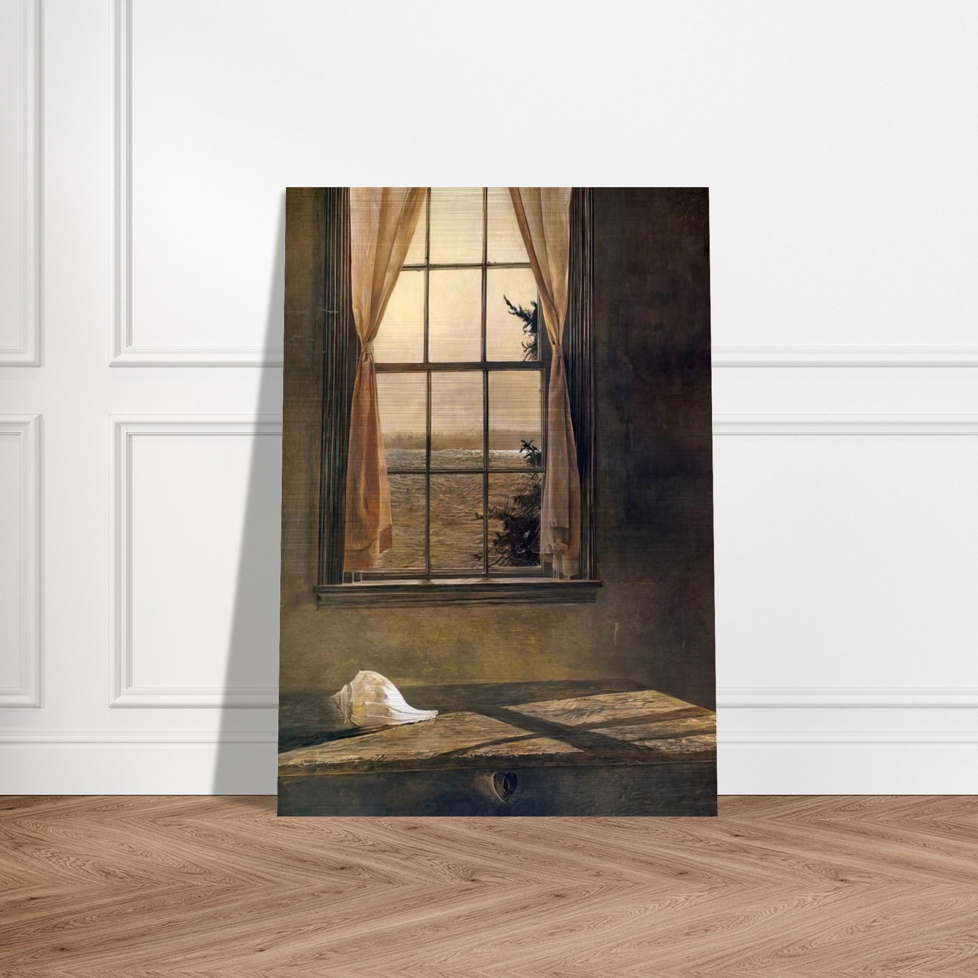 HER ROOM - Andrew Wyeth Brushed Aluminum Print - 70x100 cm / 28x40 inches | Andrew Wyeth Aluminum Print | Andrew Wyeth Prints